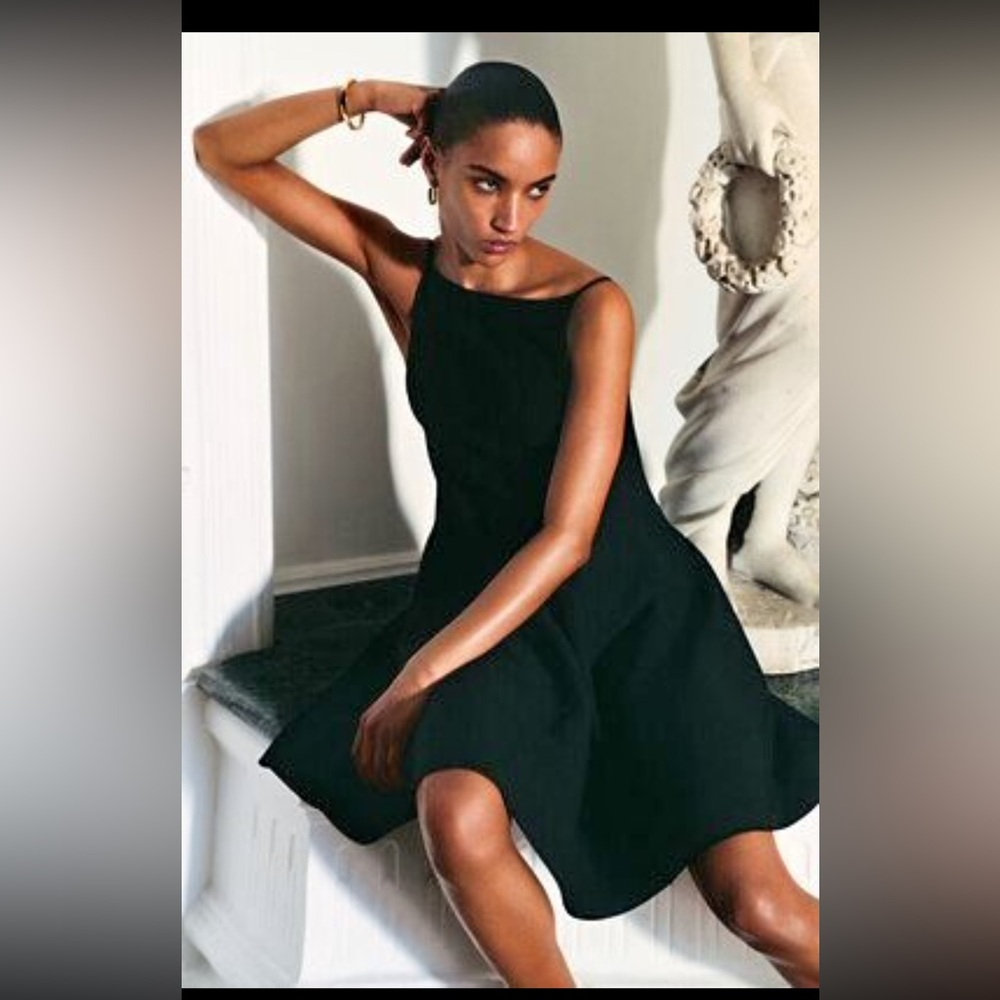 Elegant Black Mini Dress